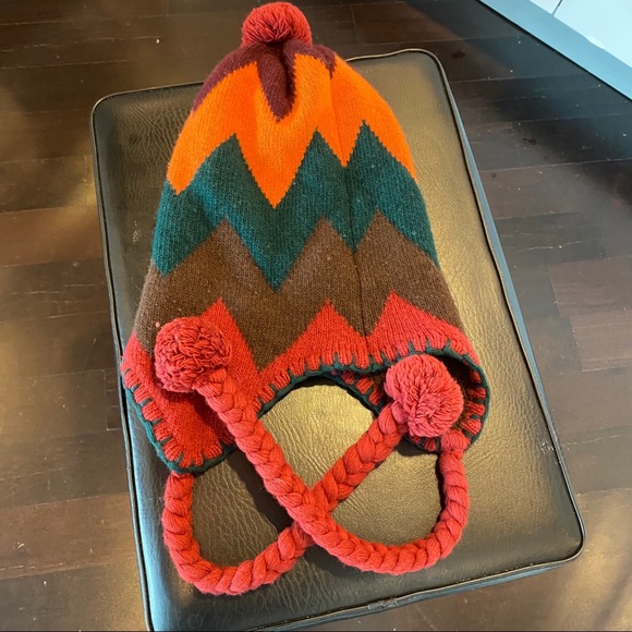 MONCLER GENIUS 2 1952 Zigzag Wool Hat - Picture 4 of 10